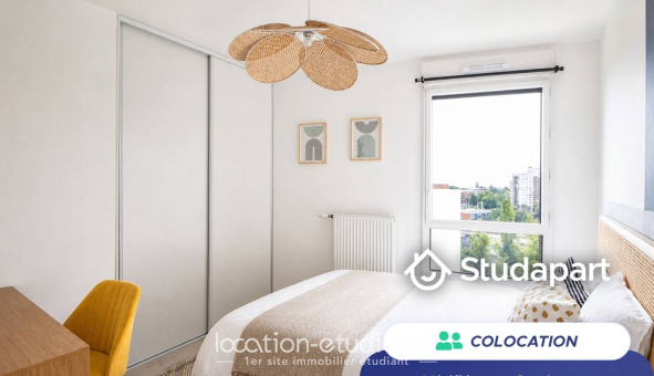 Colocation étudiante T5 &agrave; Villeurbanne (69100)