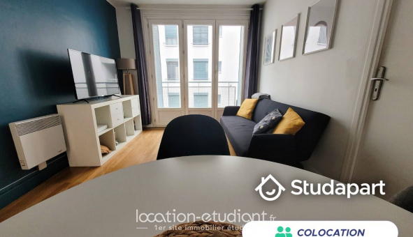 Colocation tudiante Studio à Villeurbanne (69100)