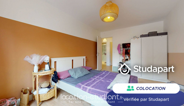 Colocation étudiante Studio à Villeurbanne (69100)