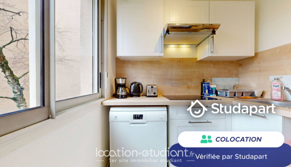 Colocation étudiante Studio à Villeurbanne (69100)
