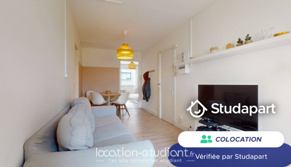 Colocation étudiante Studio à Villeurbanne (69100)