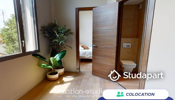 Colocation tudiante Studio à Villeurbanne (69100)