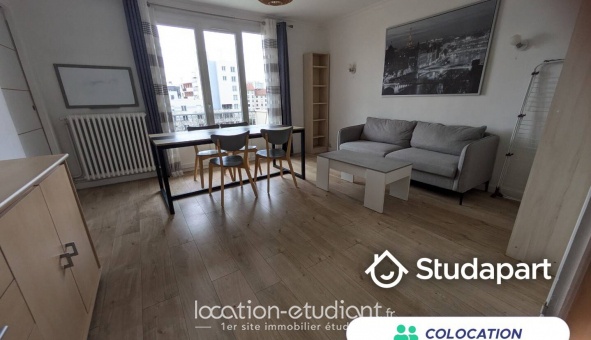 Colocation tudiante Studio à Villeurbanne (69100)