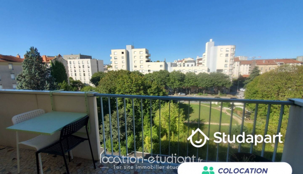 Colocation tudiante Studio à Villeurbanne (69100)