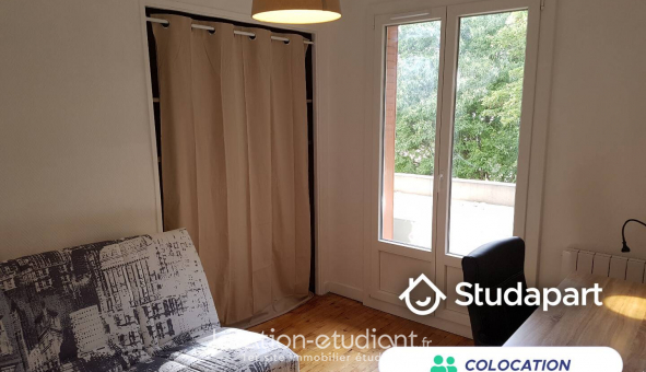 Colocation tudiante Studio à Villeurbanne (69100)