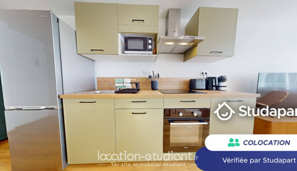 Colocation tudiante Studio à Villeurbanne (69100)