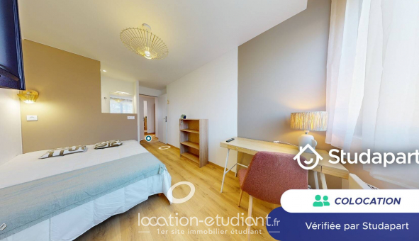 Colocation tudiante Studio à Villeurbanne (69100)