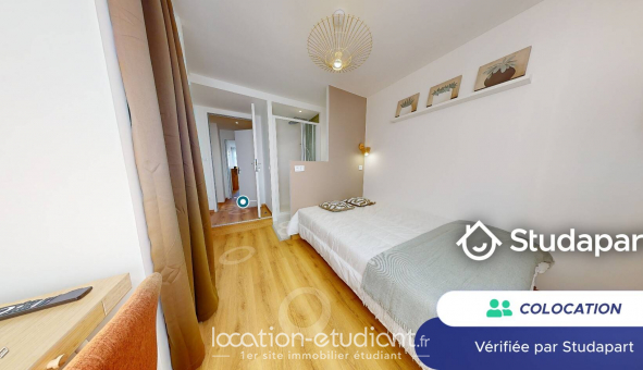 Colocation tudiante Studio à Villeurbanne (69100)