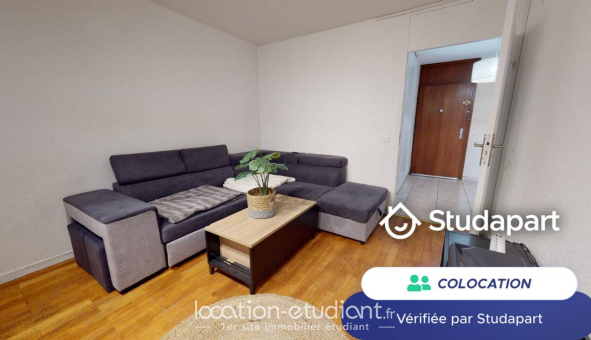 Colocation tudiante Studio à Villeurbanne (69100)