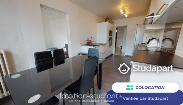 Colocation tudiante Studio à Villeurbanne (69100)