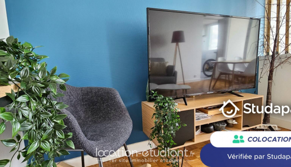 Colocation tudiante Studio à Villeurbanne (69100)