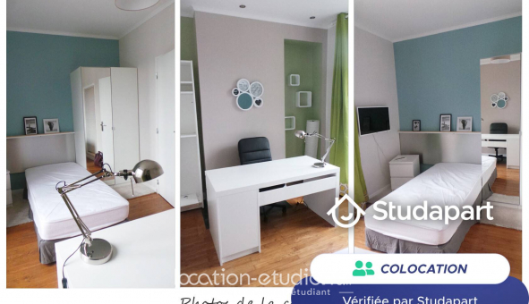 Colocation tudiante Studio à Villeurbanne (69100)