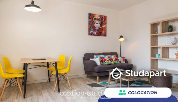 Colocation tudiante Studio à Villeurbanne (69100)