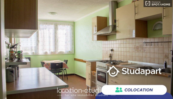 Colocation tudiante Studio à Villeurbanne (69100)