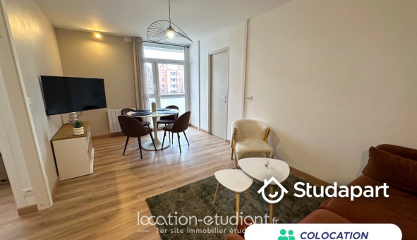 Colocation �tudiante Studio &agrave; Villeurbanne (69100)