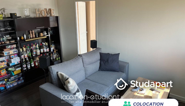 Colocation �tudiante Studio &agrave; Villeurbanne (69100)