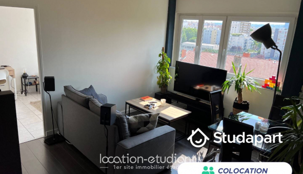 Colocation �tudiante Studio &agrave; Villeurbanne (69100)