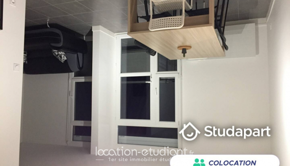 Colocation �tudiante Studio &agrave; Villeurbanne (69100)