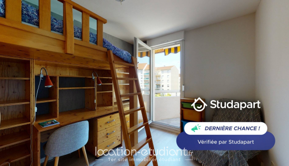 Colocation �tudiante Studio &agrave; Villeurbanne (69100)