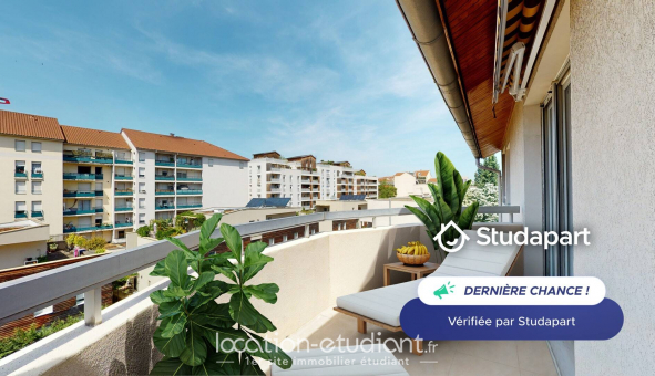 Colocation �tudiante Studio &agrave; Villeurbanne (69100)