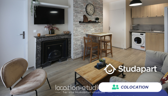 Colocation �tudiante T2 &agrave; Villeurbanne (69100)