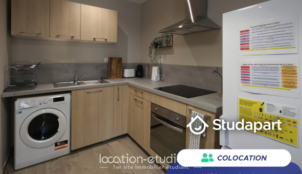 Colocation �tudiante T2 &agrave; Villeurbanne (69100)