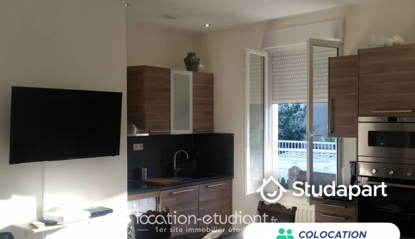 Colocation �tudiante Studio &agrave; Villeurbanne (69100)