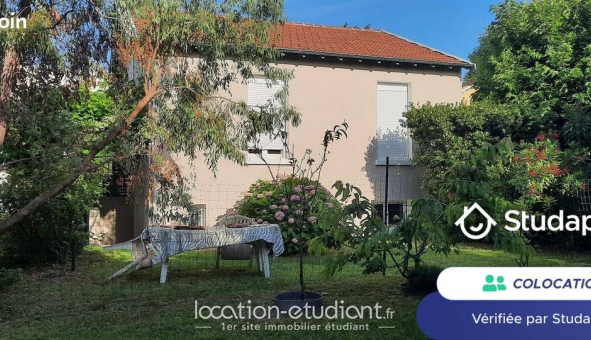 Colocation �tudiante Studio &agrave; Villeurbanne (69100)