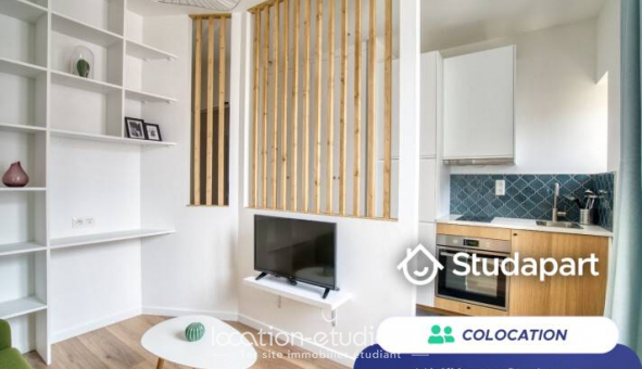 Colocation �tudiante Chambre dans une colocation de 17m2