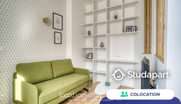Colocation �tudiante Studio &agrave; Villeurbanne (69100)
