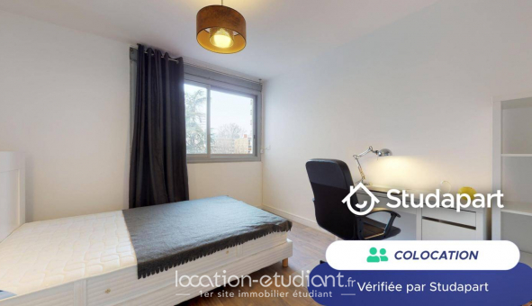 Colocation �tudiante Studio &agrave; Villeurbanne (69100)