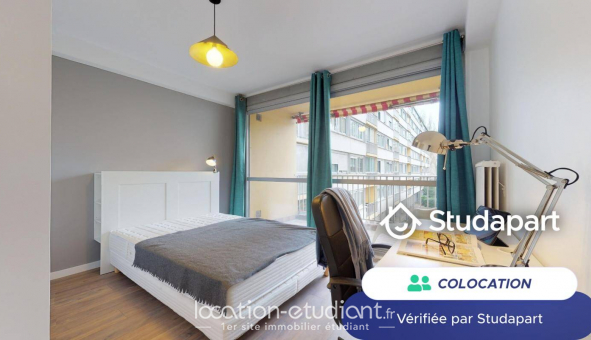 Colocation �tudiante Studio &agrave; Villeurbanne (69100)