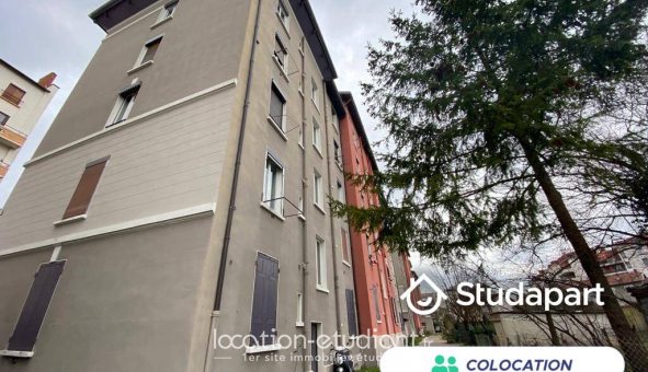 Colocation �tudiante Studio &agrave; Villeurbanne (69100)