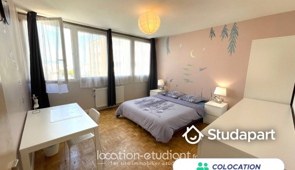 Colocation �tudiante Studio &agrave; Villeurbanne (69100)