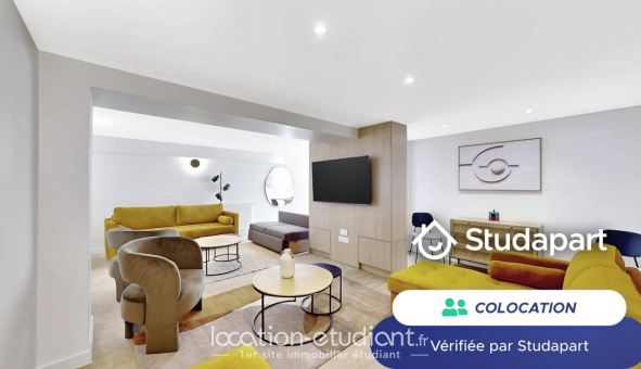 Colocation �tudiante Studio &agrave; Villeurbanne (69100)