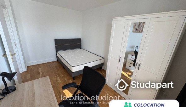 Colocation �tudiante Studio &agrave; Villeurbanne (69100)