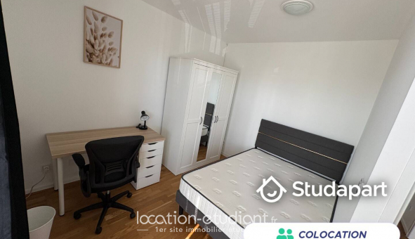 Colocation �tudiante Studio &agrave; Villeurbanne (69100)