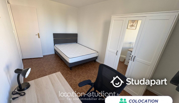 Colocation �tudiante Studio &agrave; Villeurbanne (69100)
