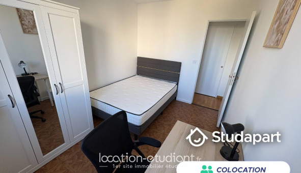 Colocation �tudiante Studio &agrave; Villeurbanne (69100)