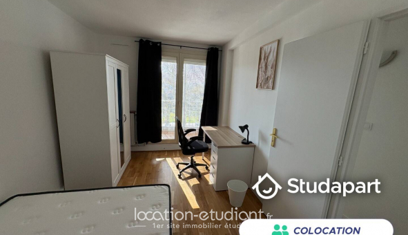 Colocation �tudiante Studio &agrave; Villeurbanne (69100)