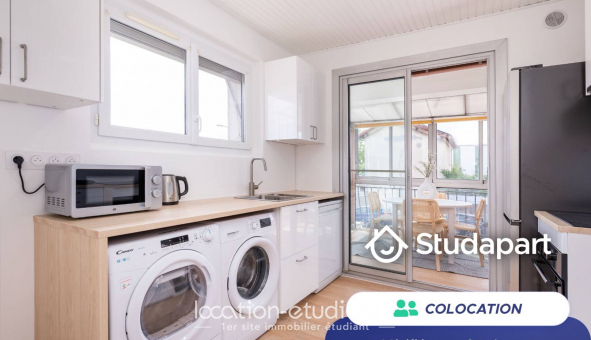 Colocation �tudiante Studio &agrave; Villeurbanne (69100)