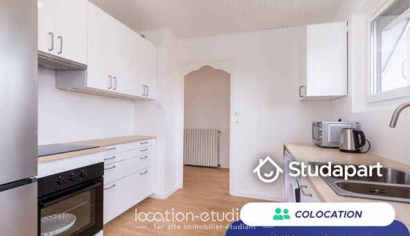 Colocation �tudiante Studio &agrave; Villeurbanne (69100)