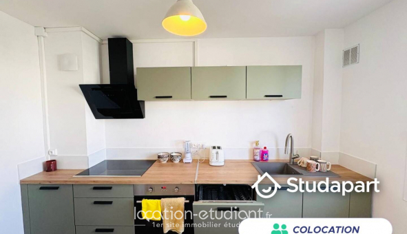 Colocation �tudiante Studio &agrave; Villeurbanne (69100)