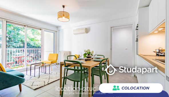 Colocation �tudiante Studio &agrave; Villeurbanne (69100)