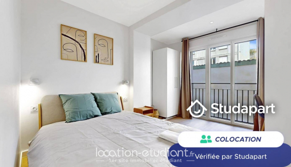 Colocation �tudiante Studio &agrave; Villeurbanne (69100)