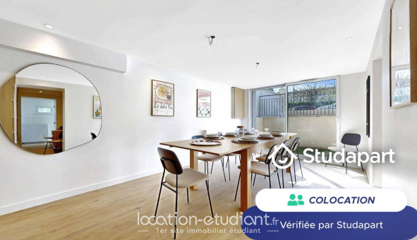 Colocation �tudiante Studio &agrave; Villeurbanne (69100)