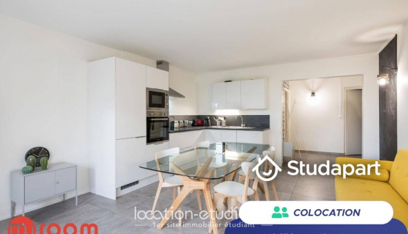 Colocation �tudiante Studio &agrave; Villeurbanne (69100)