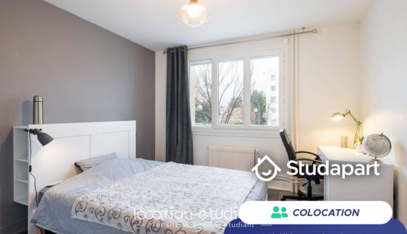 Colocation �tudiante Studio &agrave; Villeurbanne (69100)