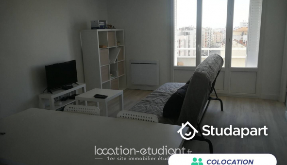 Colocation �tudiante Studio &agrave; Villeurbanne (69100)