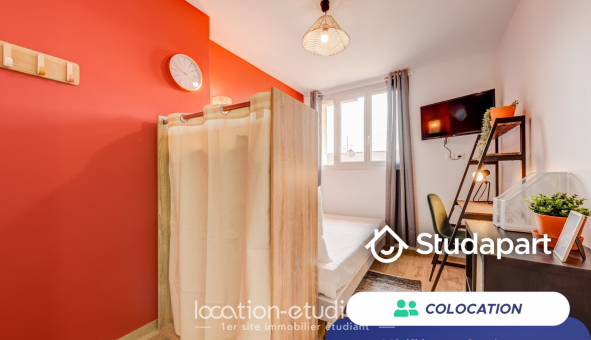Colocation �tudiante T4 &agrave; Villeurbanne (69100)